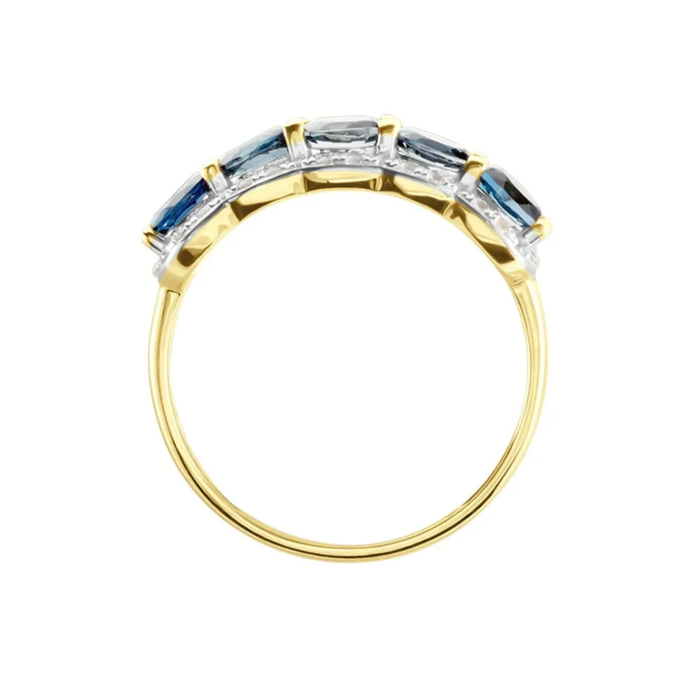 Bague Multipierres Or Jaune Margaux Topaze