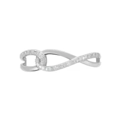 Bague Osanna Or Blanc Diamants