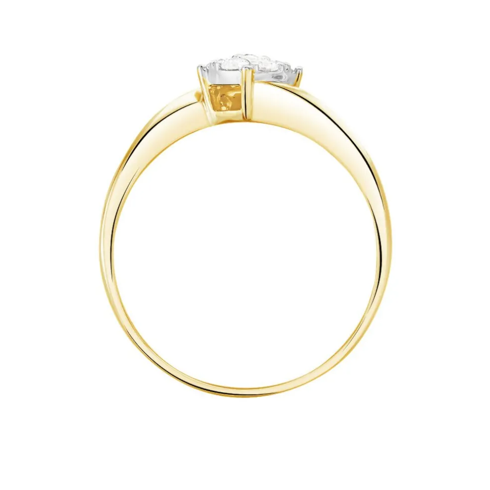 Bague Solitaire Lysia Or Jaune Diamant