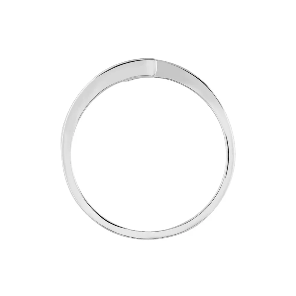 Bague Solitaire Vinca Or Blanc Diamant