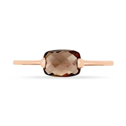 Bague Stella Or Rose Quartz