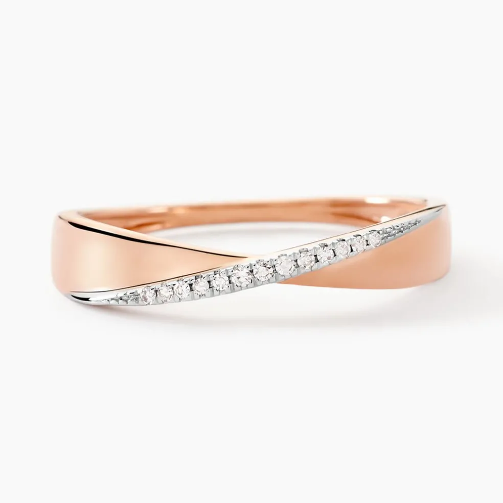 Bague Suzie Or Rose Diamant
