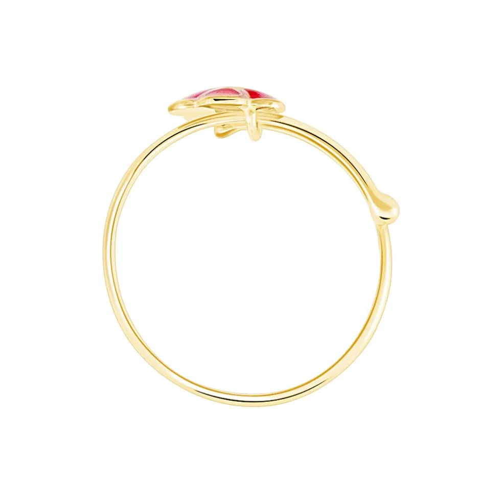 Bague Syna Fleur Or Jaune