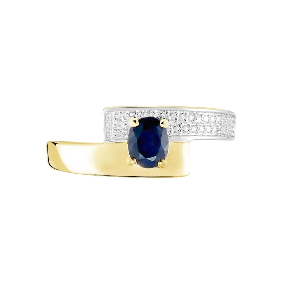 Bague Taila Or Jaune Saphir