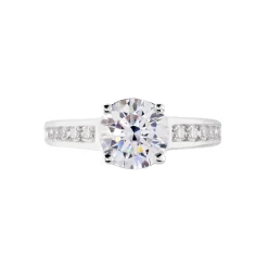 Bague Tatjana Or Blanc Oxyde De Zirconium