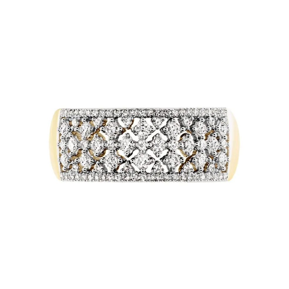 Bague Theolinne Or Jaune Diamant