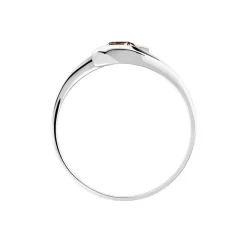 Bague Tiphaine Or Blanc Quartz