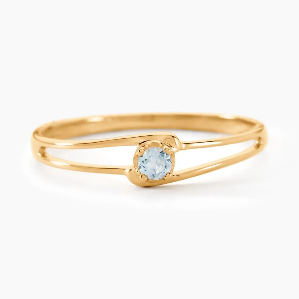 Bague Veroucha Or Jaune Topaze