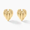 Boucles D'oreilles Or Jaune Verbena