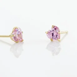 Boucles D'oreilles Puces Daria Or Jaune Oxyde