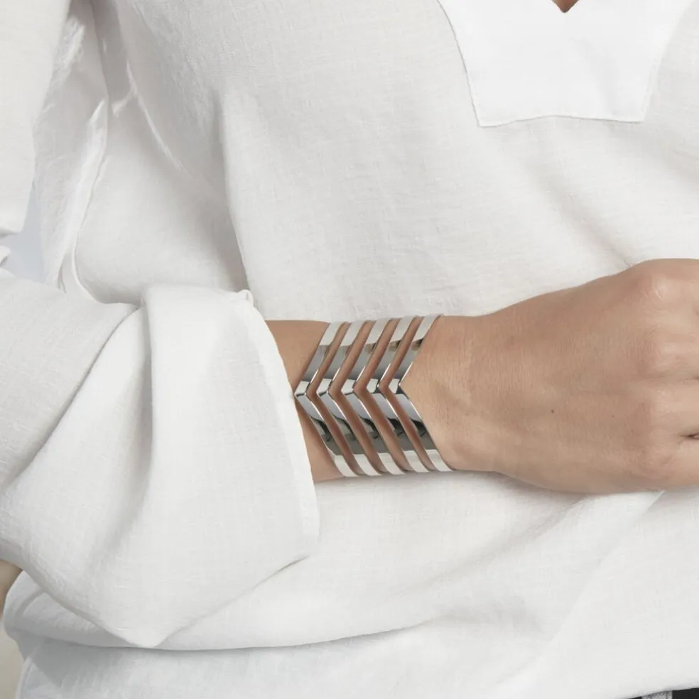 Bracelet Acier Blanc