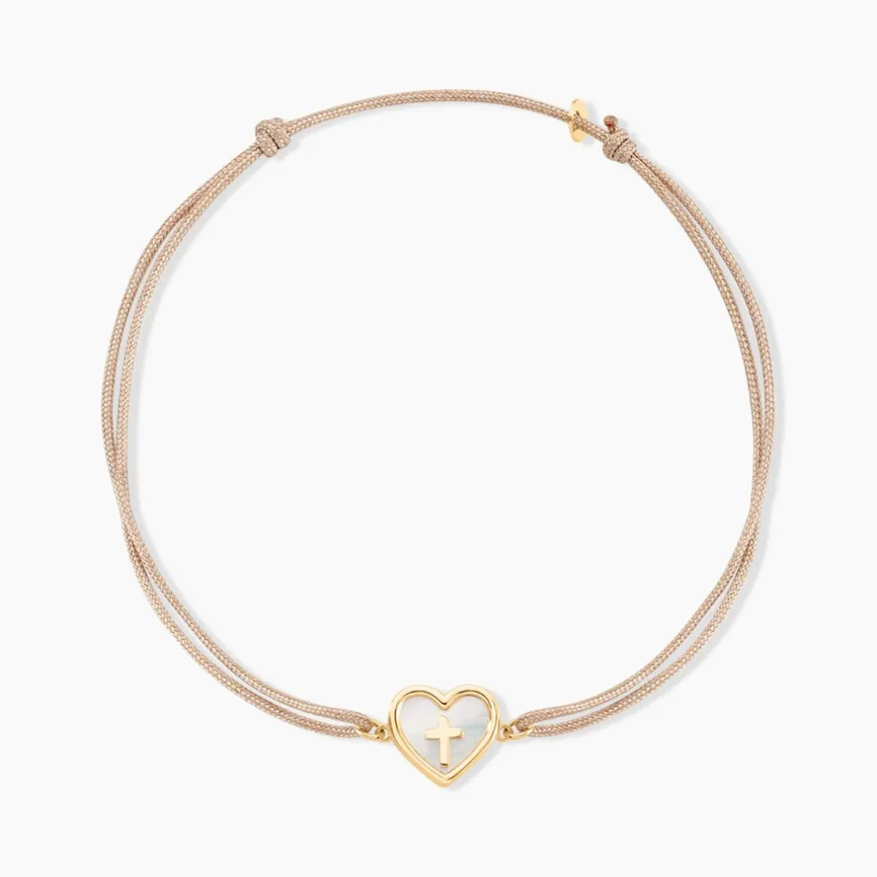 Bracelet Angel Or Jaune Nacre