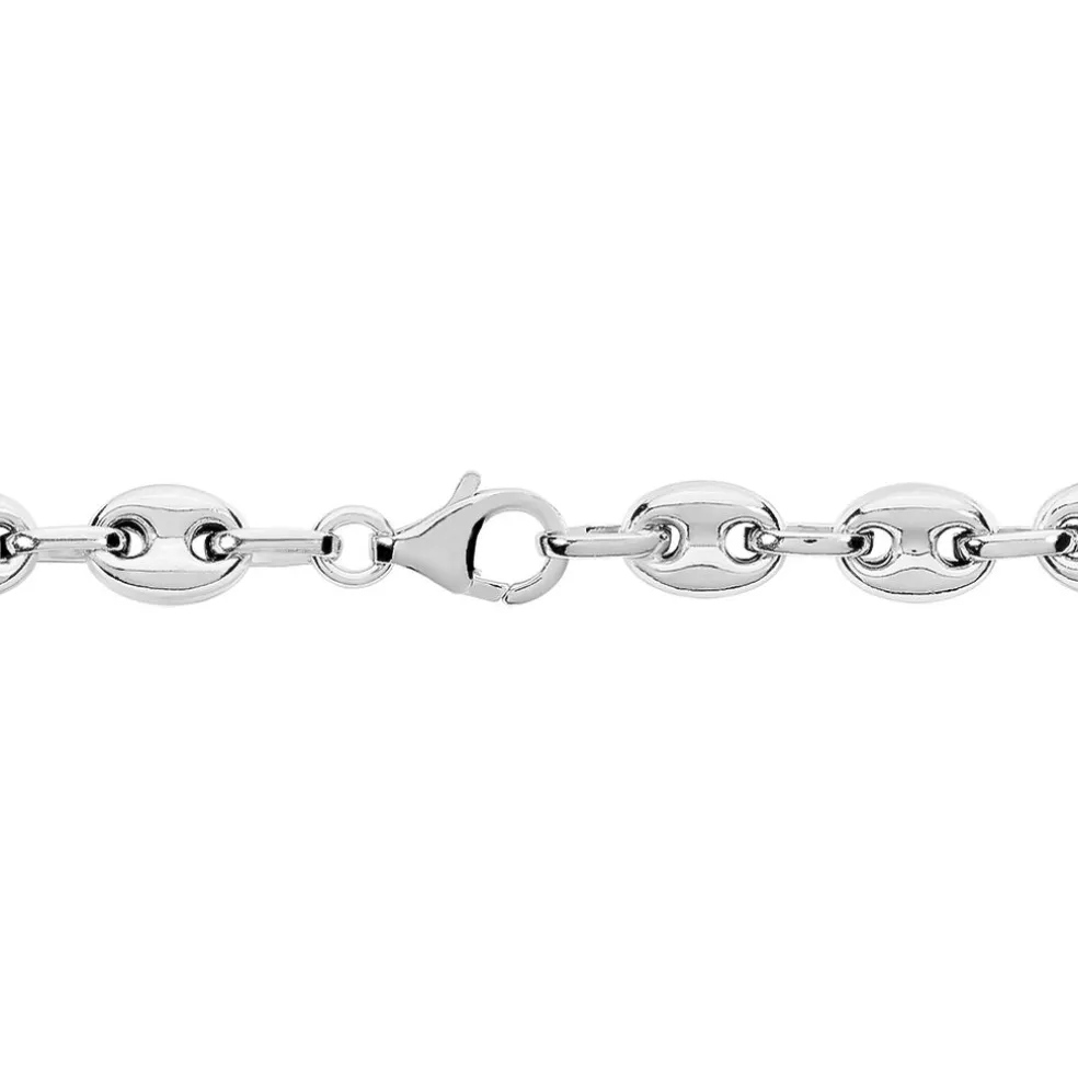 Bracelet Anilo Argent Blanc