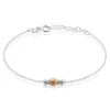 Bracelet Argent Bicolore Wilmart