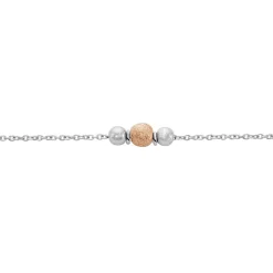 Bracelet Argent Bicolore Wilmart