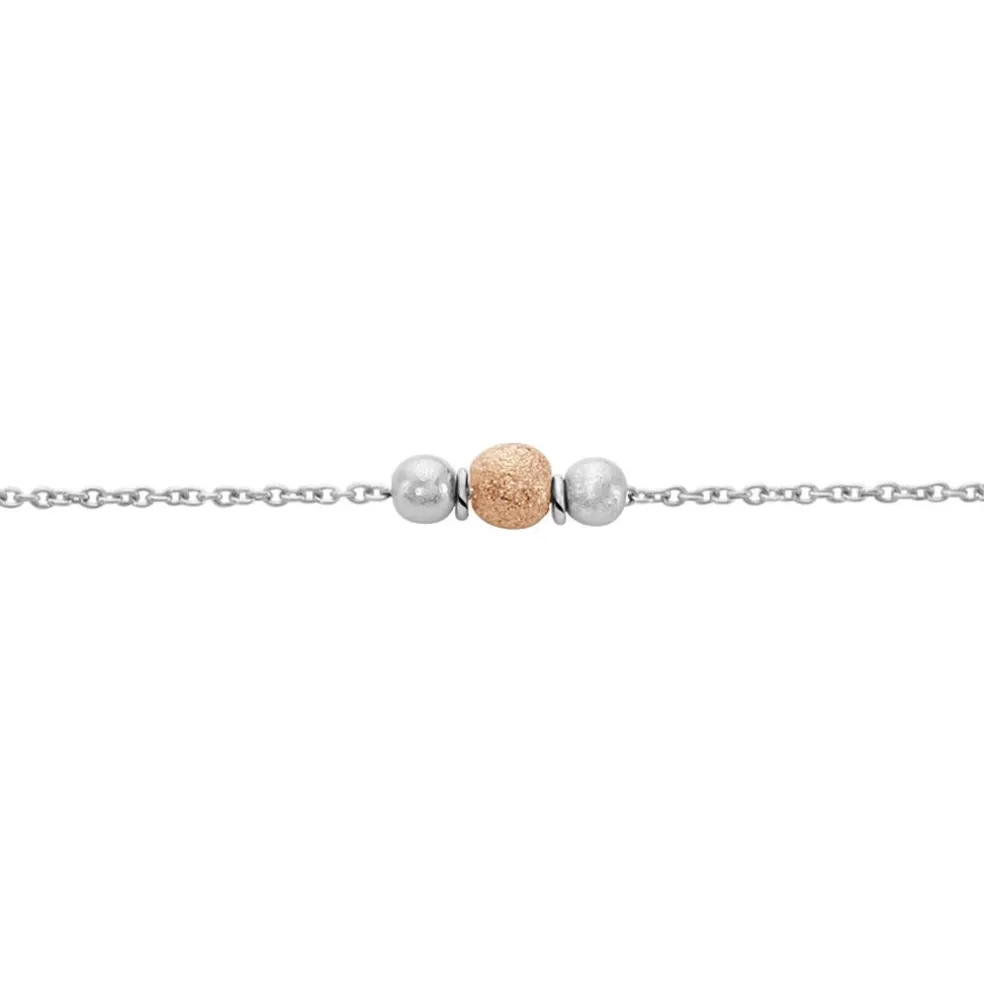Bracelet Argent Bicolore Wilmart