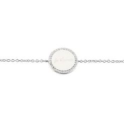 Bracelet Argent Blanc Amika Oxydes De Zirconium