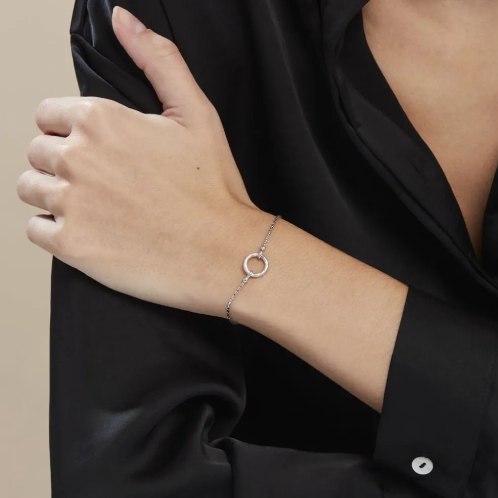Bracelet Argent Blanc Melia