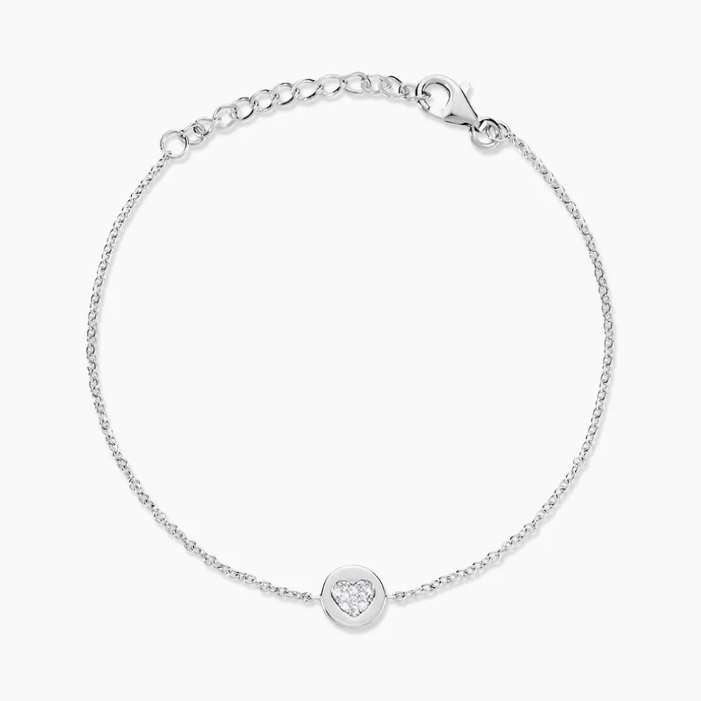 Bracelet Argent Chaker Oxydes De Zirconium