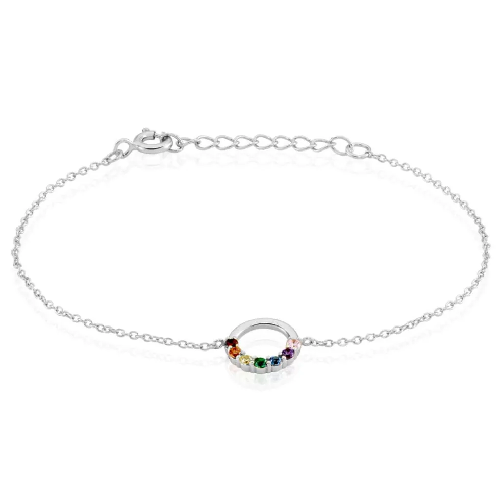 Bracelet Argent Giustino Oxydes De Zirconium