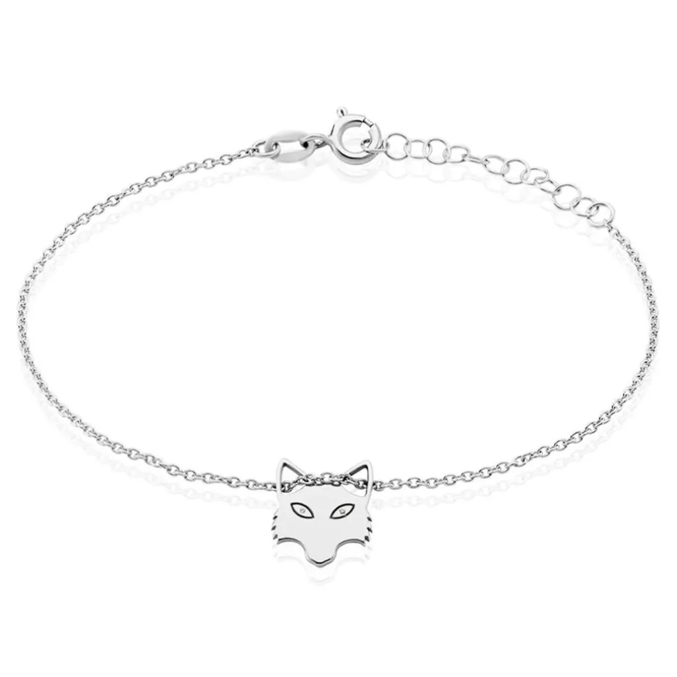 Bracelet Argent Mechtelt Oxydes De Zirconium