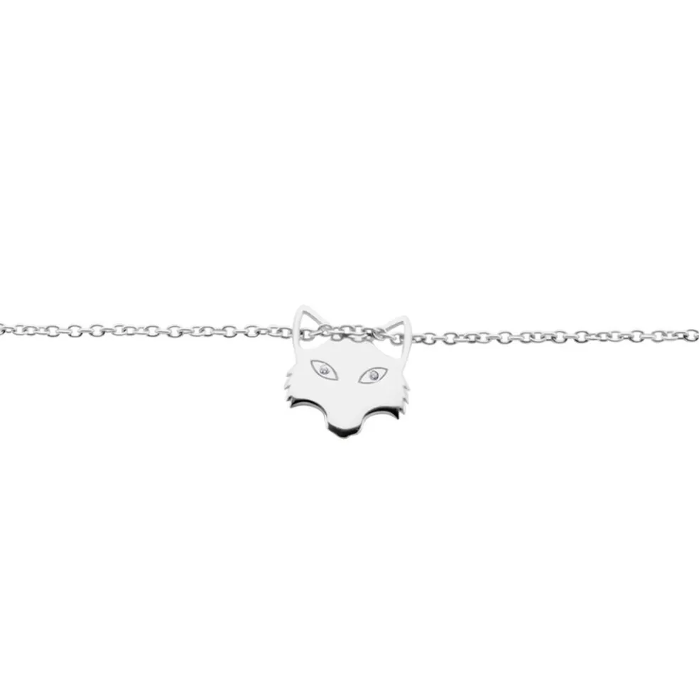 Bracelet Argent Mechtelt Oxydes De Zirconium