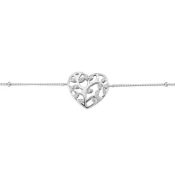 Bracelet Argent Rechef Oxydes De Zirconium