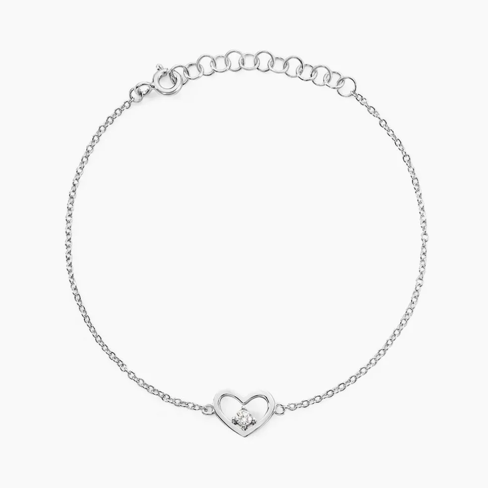 Bracelet Argent Sabino Oxydes De Zirconium