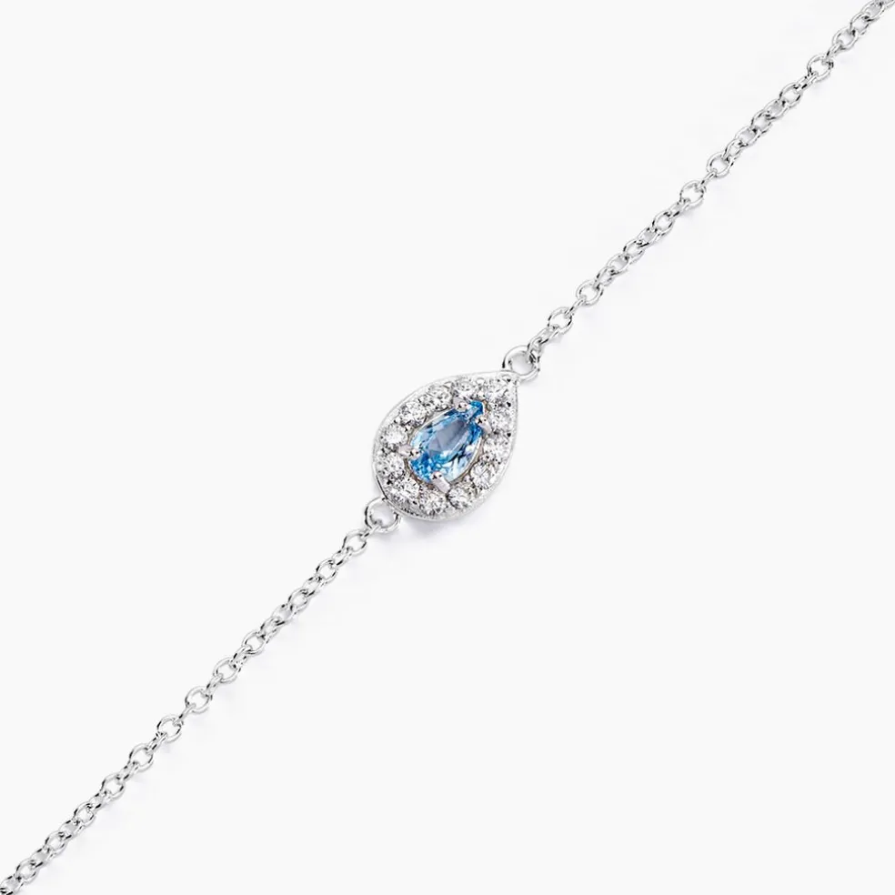 Bracelet Argent Tania Oxydes De Zirconium