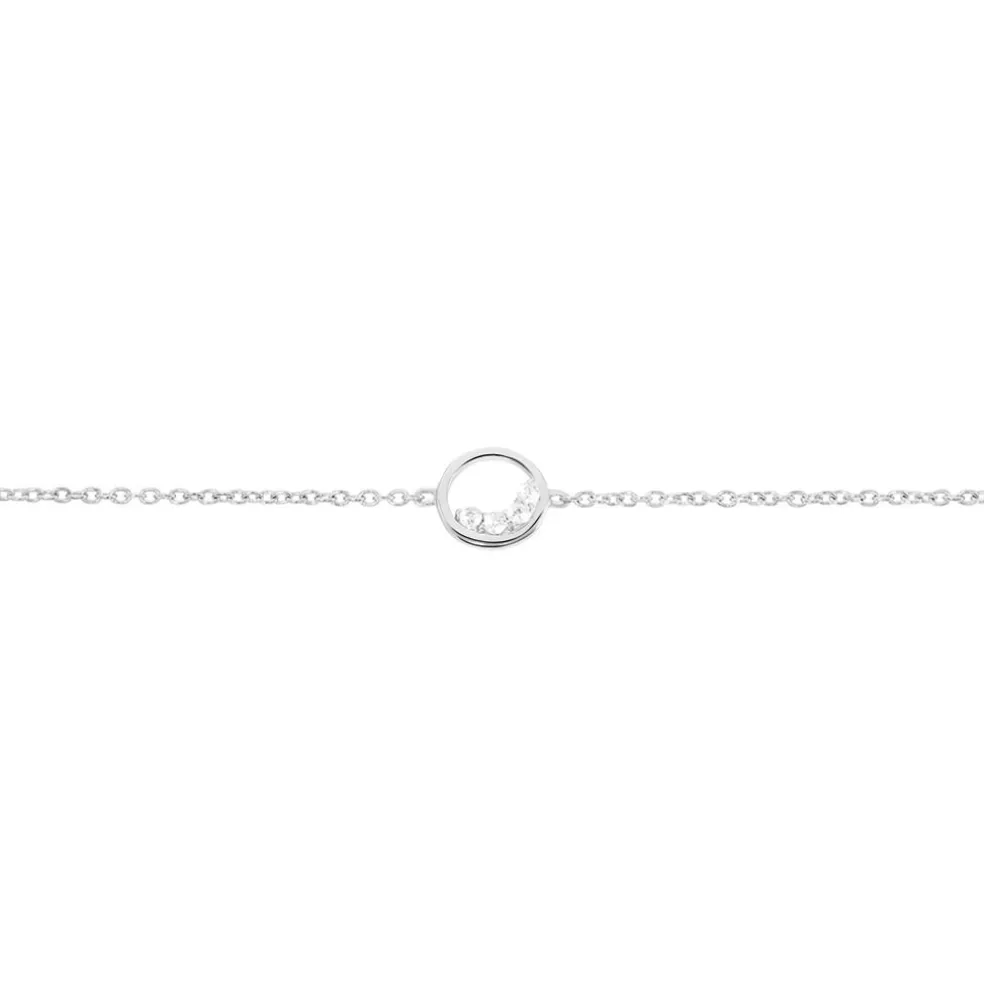 Bracelet Argent Vivence Oxydes De Zirconium