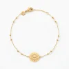Bracelet Artea Plaqué Or Jaune Oxyde De Zirconium