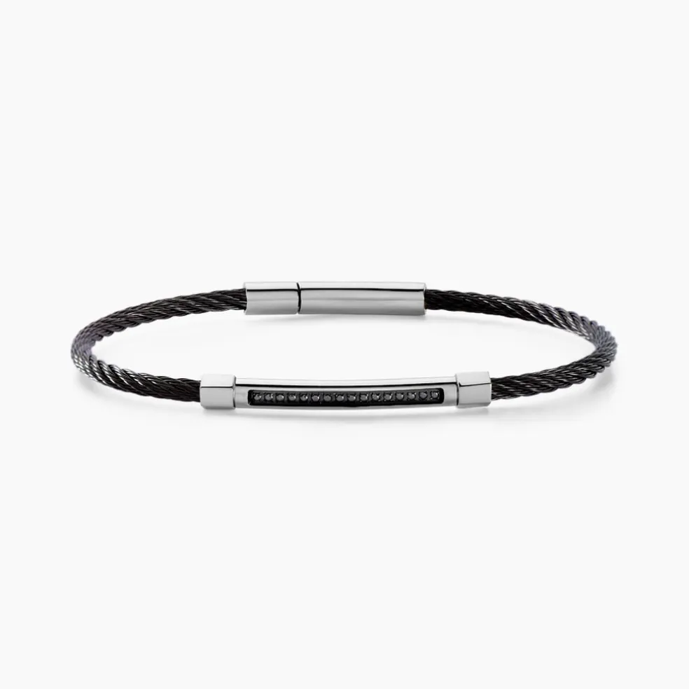 Bracelet Bellagio Acier Bicolore Oxyde De Zirconium