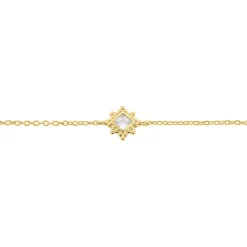 Bracelet Bobbie Plaqué Or Jaune Oxyde De Zirconium