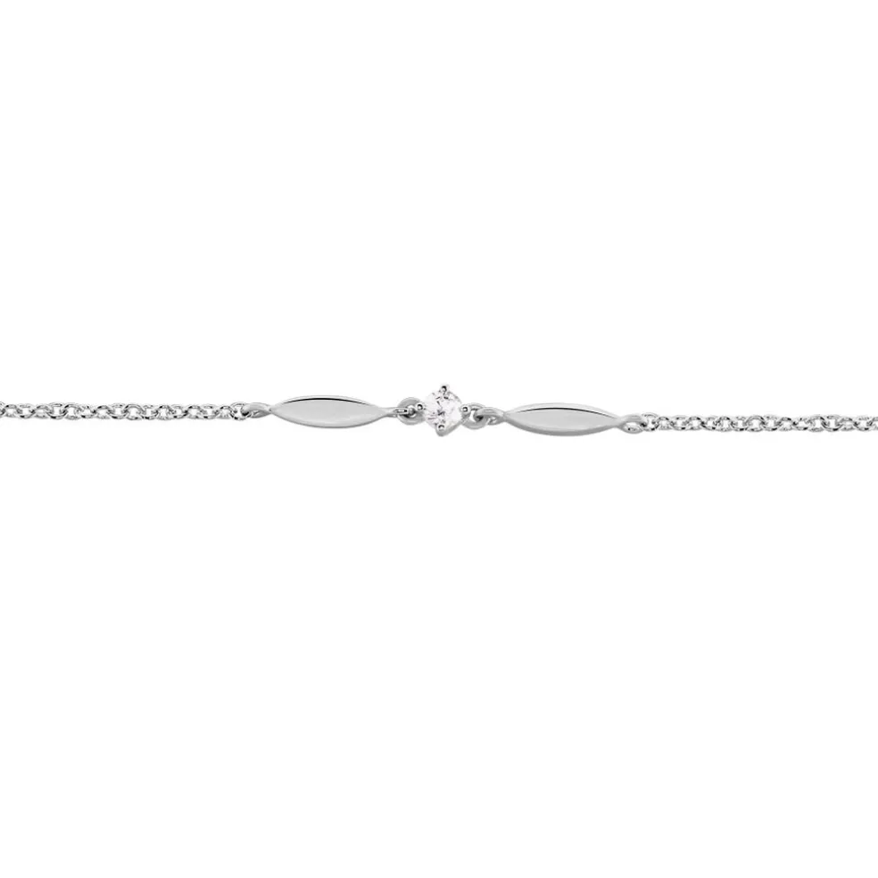 Bracelet Bormana Argent Blanc Oxyde De Zirconium