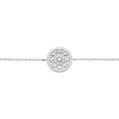 Bracelet Brunilda Argent Blanc Oxyde De Zirconium