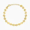 Bracelet Calliandra Acier Jaune