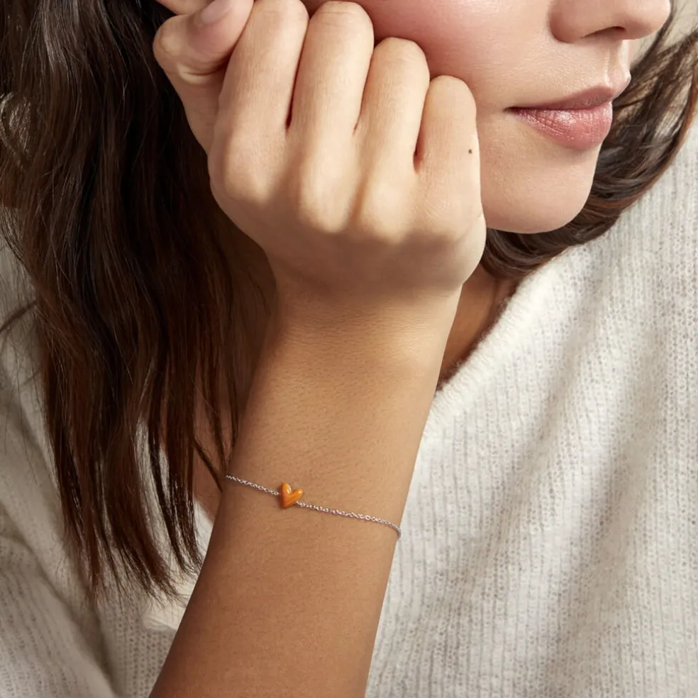 Bracelet Candies Argent Blanc