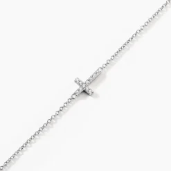 Bracelet Carlie Argent Blanc Oxyde De Zirconium