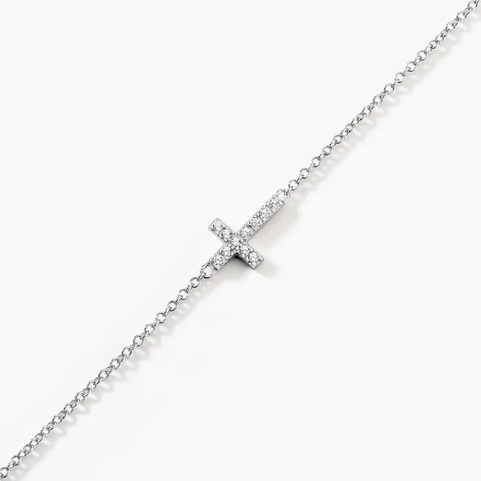 Bracelet Carlie Argent Blanc Oxyde De Zirconium