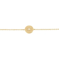 Bracelet Carmina Plaqué Or Jaune Oxyde De Zirconium
