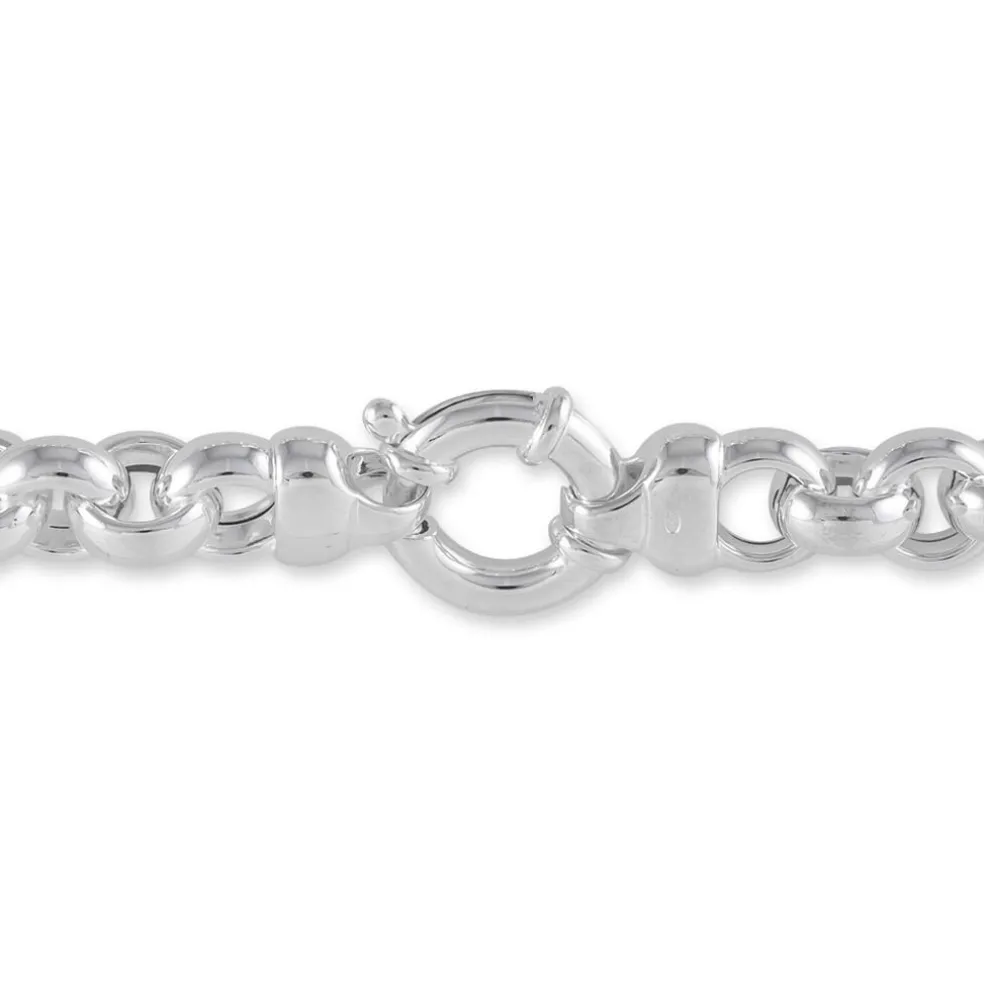 Bracelet Carola Maille Jaseron Argent Blanc