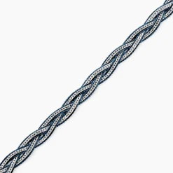Bracelet Elae Argent Bicolore