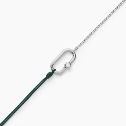 Bracelet Infini Pop Argent Blanc Oxyde De Zirconium
