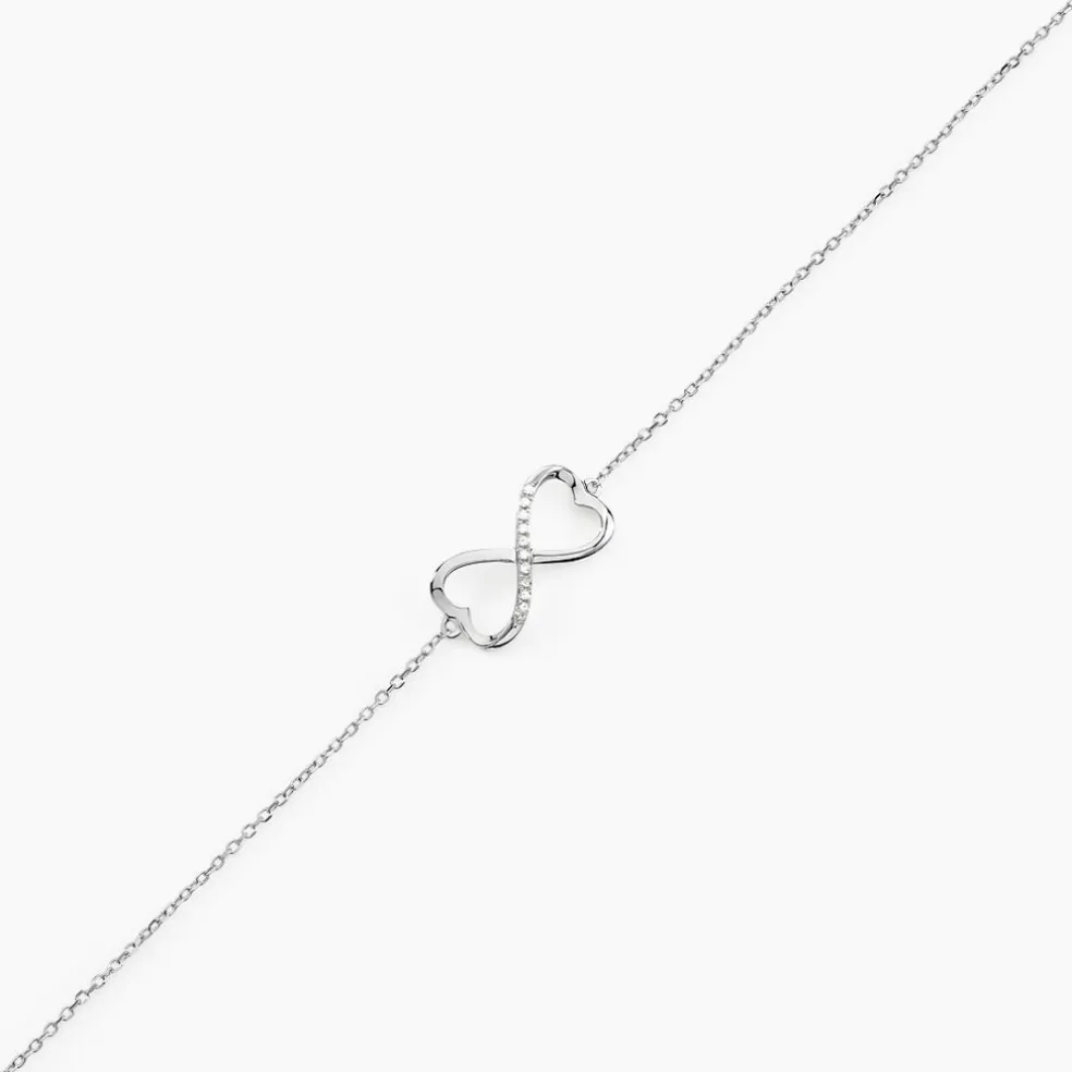 Bracelet Irmela Or Blanc Diamant