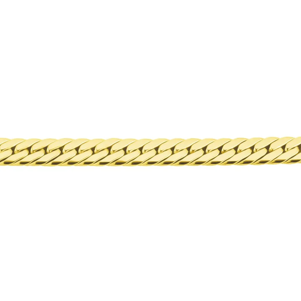 Bracelet Izel Maille Anglaise Or Jaune