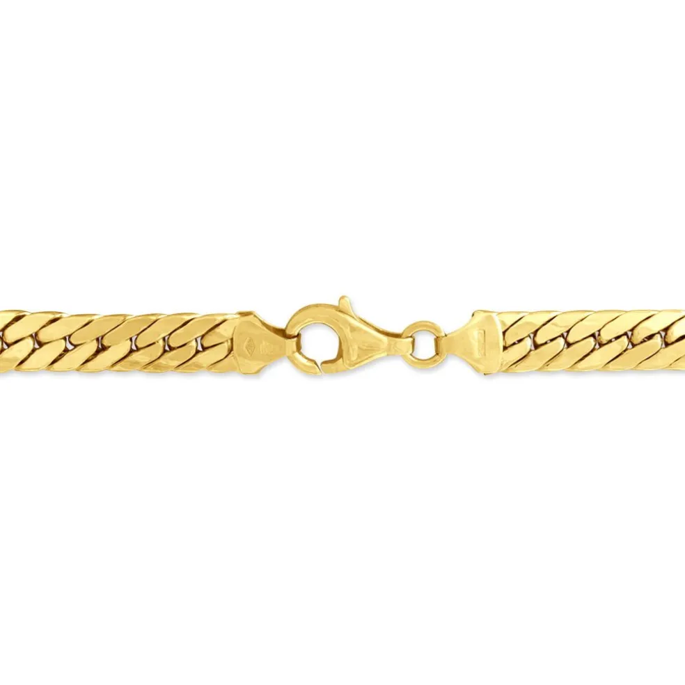 Bracelet Izel Maille Anglaise Or Jaune