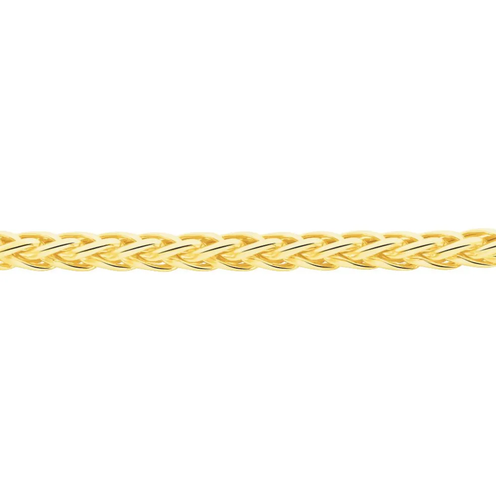 Bracelet Jany Maille Palmier Or Jaune
