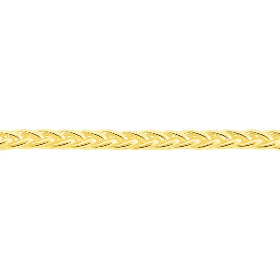 Bracelet Jany Maille Palmier Or Jaune