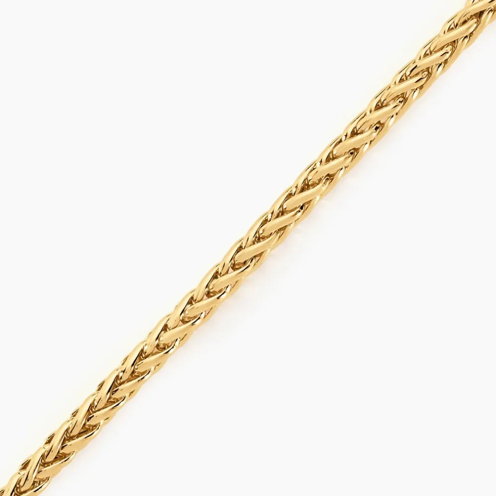 Bracelet Jany Maille Palmier Or Jaune