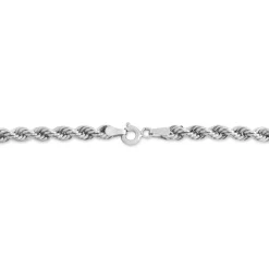 Bracelet Jerry Maille Corde Or Blanc